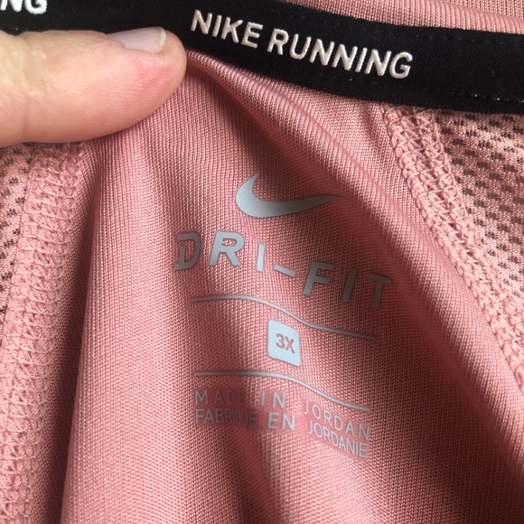 Nike Running Dri Fit Short Sleeve Athletic T, sz 3X
Pink or gray? - Picture 3 of 13